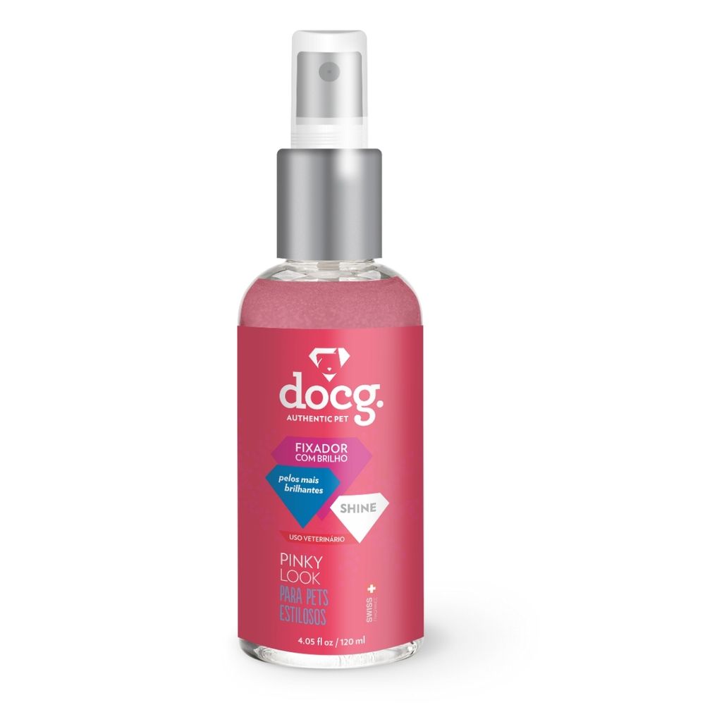 Fixador Com Brilho Pinky Look - 120ml