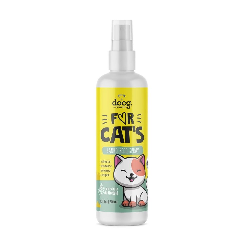 Banho Seco Spray For Cats - 240ml