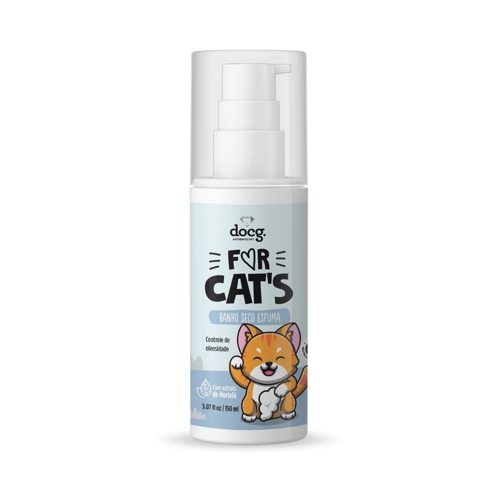 Banho Seco Espuma For Cats - 150ml