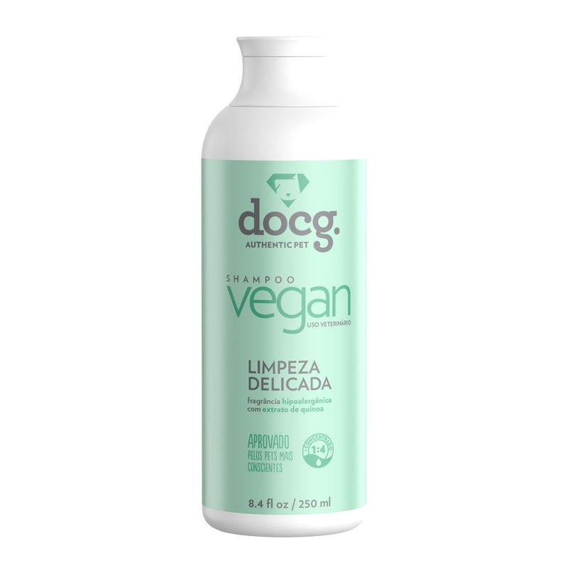 Shampoo Vegan 250ml A Loja Autêntica do Seu Pet docg.