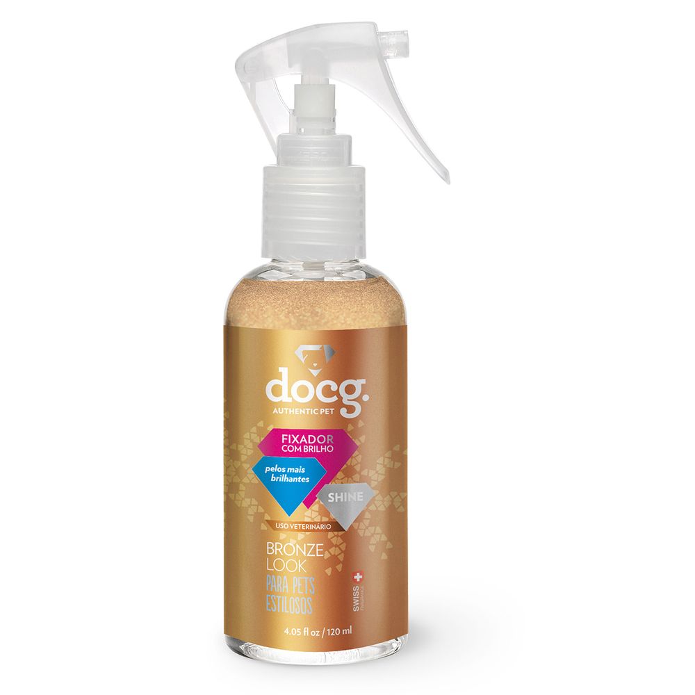 Fixador com Brilho Bronze Look - 120ml