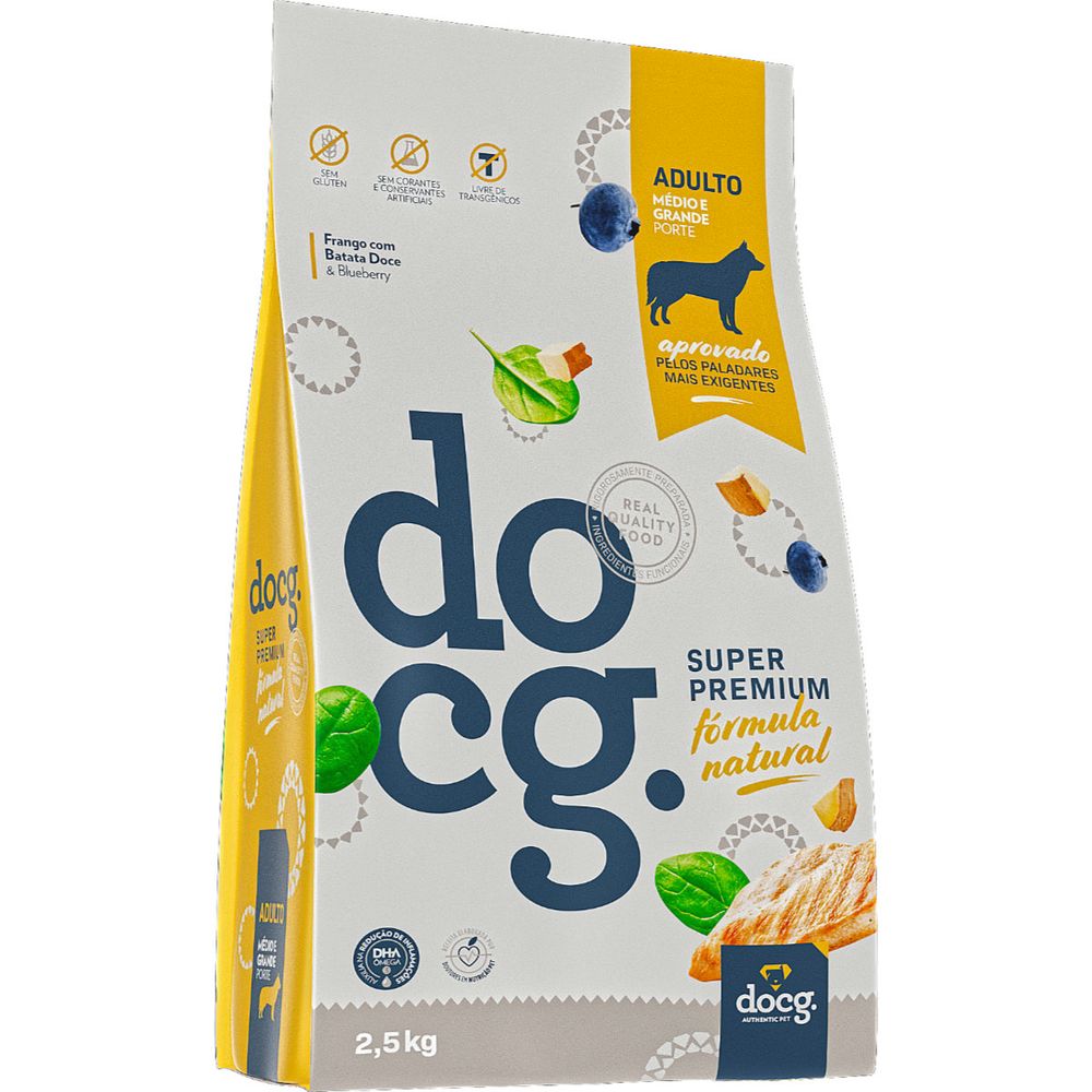 Ração Super Premium Fórmula Natural Adulto Médio e Grande Porte - 2,5kg