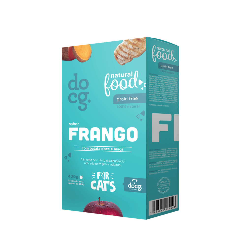 Natural Food Grain Free Cats - Frango 400g