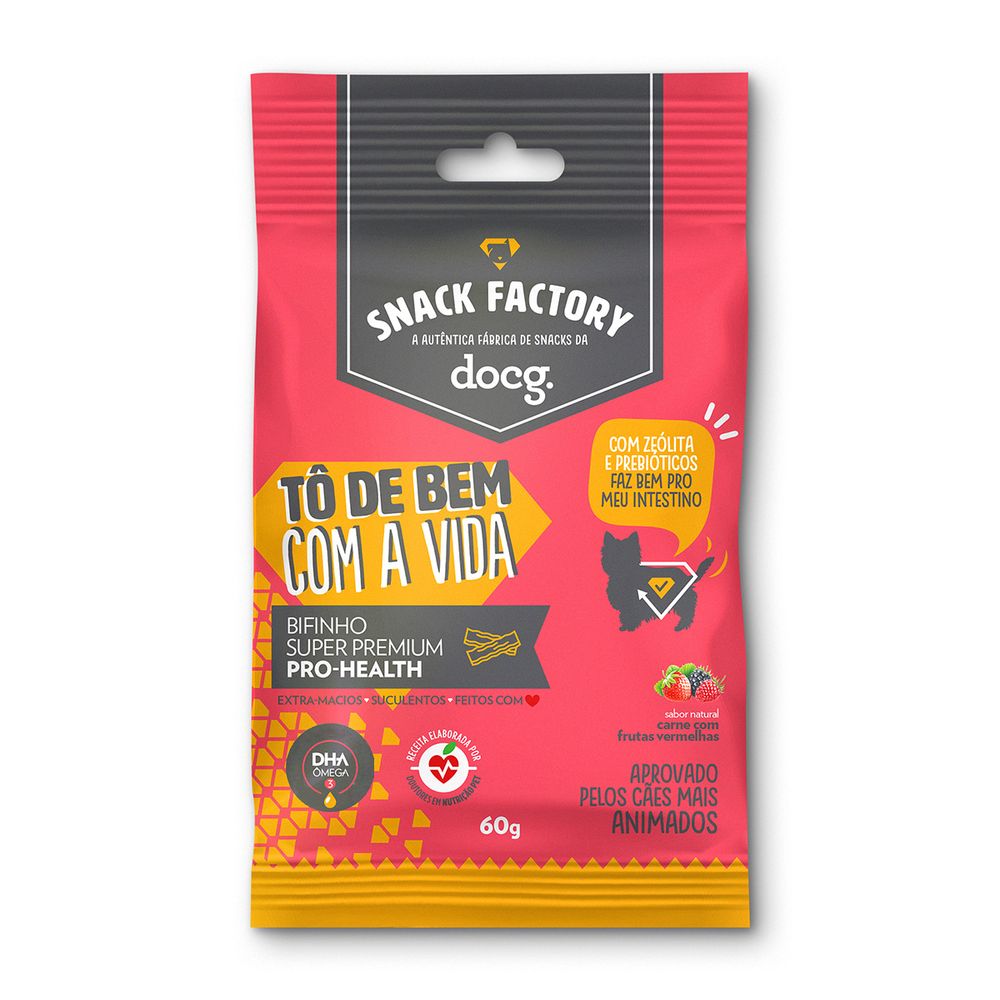 Bifinho Super Premium Tô de Bem com a Vida - 60g