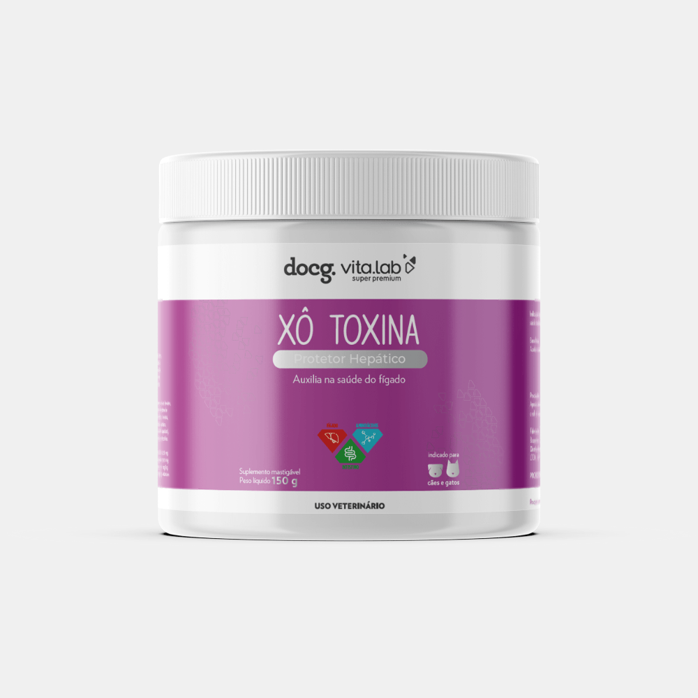 Suplemento mastigável Xô Toxina - 150g