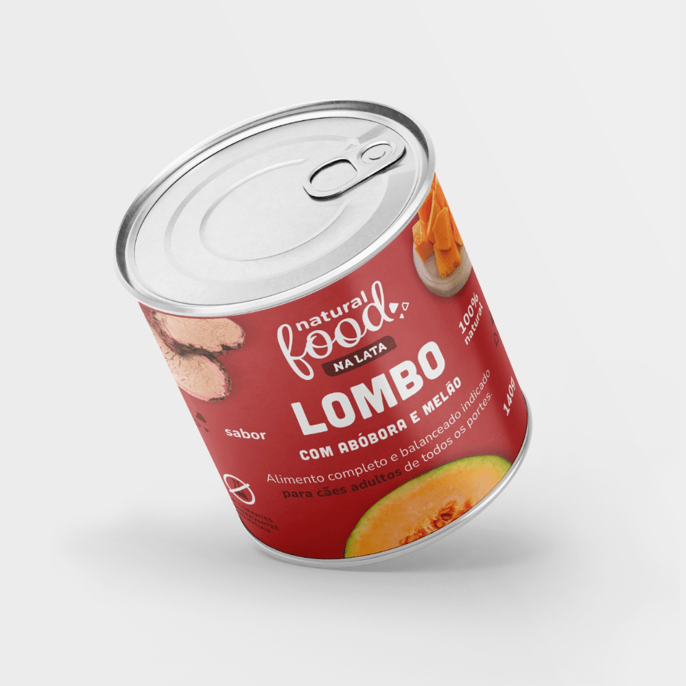 Natural Food Na Lata Lombo